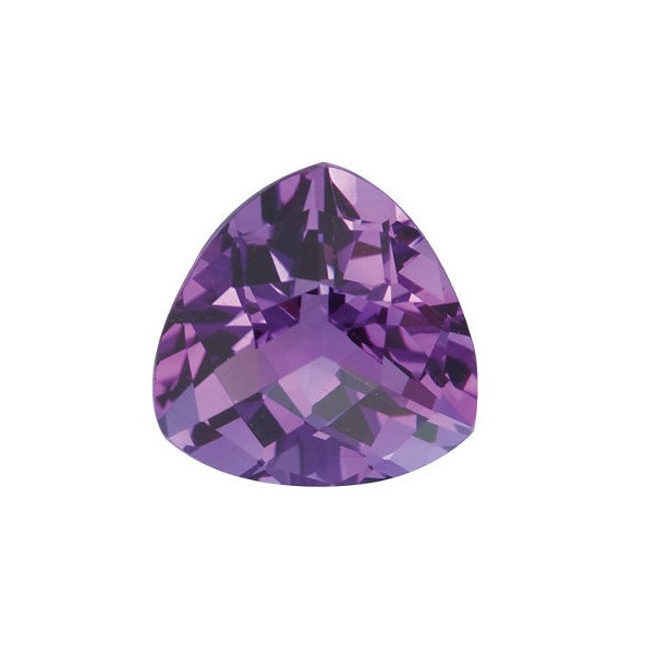 Ametyst trillion 8 x 8 mm 1,65ct Checkerboard cut AMTCAPU-8