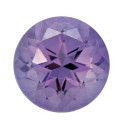 Ametyst okrúhly 5,5 mm, B, Fazetovaný