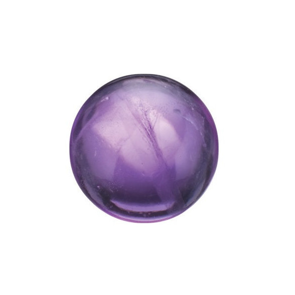 Ametyst okrúhly 3 mm 0,22ct Kabošon AMRKAAPU-3