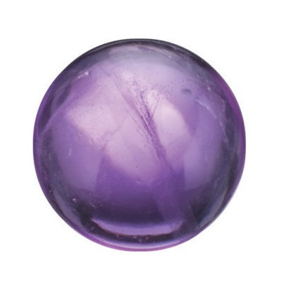 Ametyst okrúhly 8 mm 2,36ct Kabošon AMRKAAPU-8