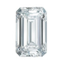 Prírodný diamant biely emerald 4 x 2 mm 0,11ct, Radiant-Cut, SI2