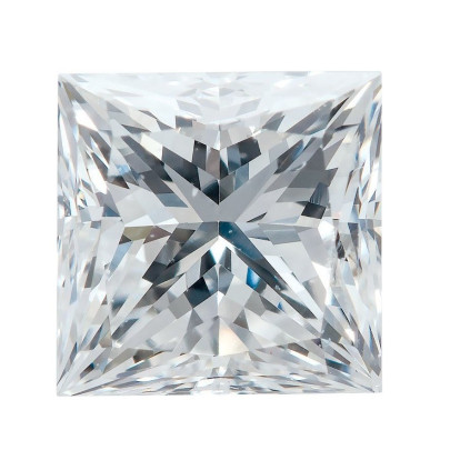 Briliant biely štvorec 3 x 3 mm 0,16ct Princess cut BIPPSI2G-3