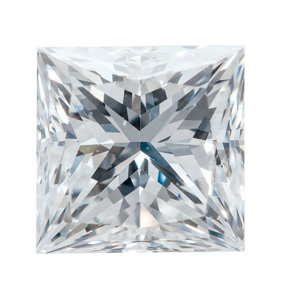 Briliant biely štvorec 3 x 3 mm 0,16ct Princess cut BIPPSI2G-3