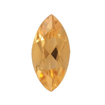 Citrín markíz 6 x 3 mm 0,25ct Fazetovaný CNMFAYL-6