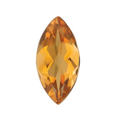 Citrín markíz 4 x 2 mm 0,08ct Fazetovaný CNMFAAYL-4