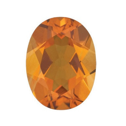 Citrín ovál 8 x 6 mm 1,21ct Fazetovaný CNOFAAAYL-8
