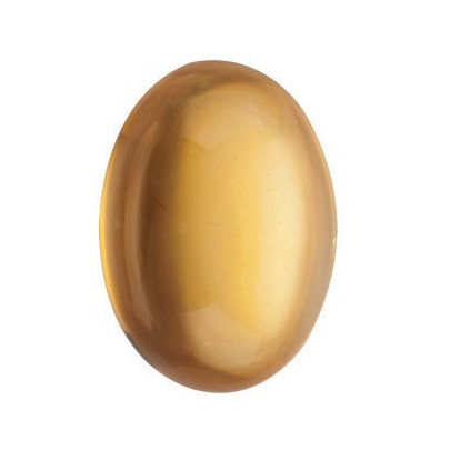 Citrín ovál 5 x 3 mm 0,25ct Kabošon CNOKAAYL-5