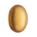 Citrín ovál 10 x 8 mm, AA, Kabošon
