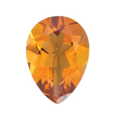 Citrín slza 6 x 4 mm 0,38ct Fazetovaný CNXFAAAYL-6