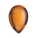 Citrín slza 6 x 4 mm, AA, Kabošon