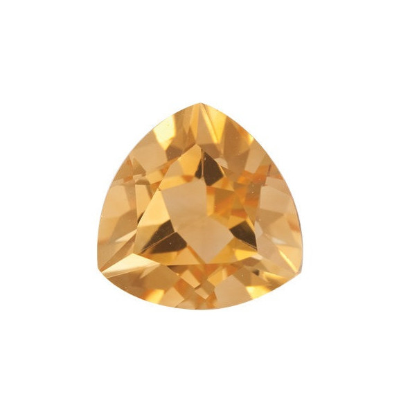 Citrín trillion 8 x 8 mm 1,65ct Fazetovaný CNTFAYL-8