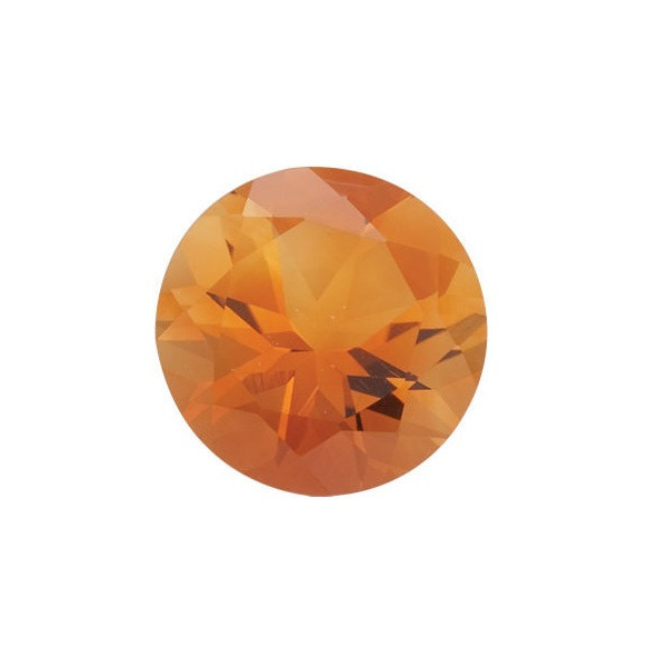 Citrín okrúhly 6,5 mm 1,01ct Fazetovaný CNRFAAAYL-6,5
