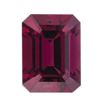 Granát rhodolit emerald 6 x 4 mm 0,78ct Fazetovaný GREFAARP-6