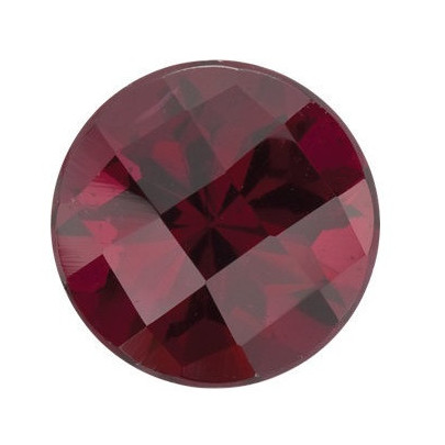Granát rhodolit okrúhly 8 mm 2,53ct Checkerboard cut GRRCAARP-8