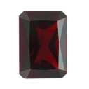 Granát mozambik emerald 14 x 10 mm, AA, Radiant-Cut