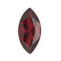 Granát mozambik markíz 5 x 3 mm, AA, Fazetovaný