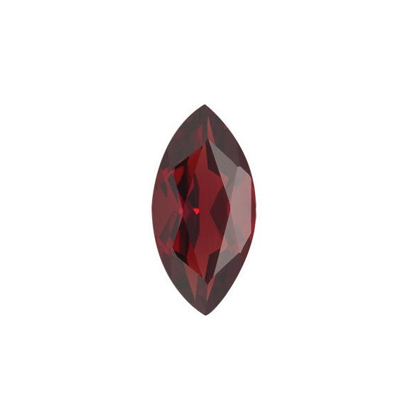 Granát mozambik markíz 6 x 3 mm 0,36ct Fazetovaný GRMFAAS-6