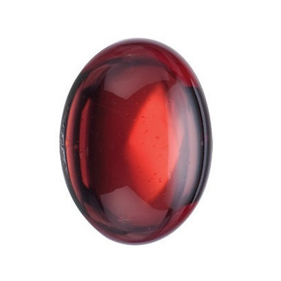 Granát mozambik ovál 9 x 7 mm 2,78ct Kabošon GROKAAS-9