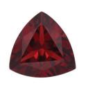 Granát mozambik trillion 6 x 6 mm, AA, Fazetovaný