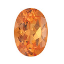 Granát spessartit ovál 6 x 4 mm, AA, Fazetovaný