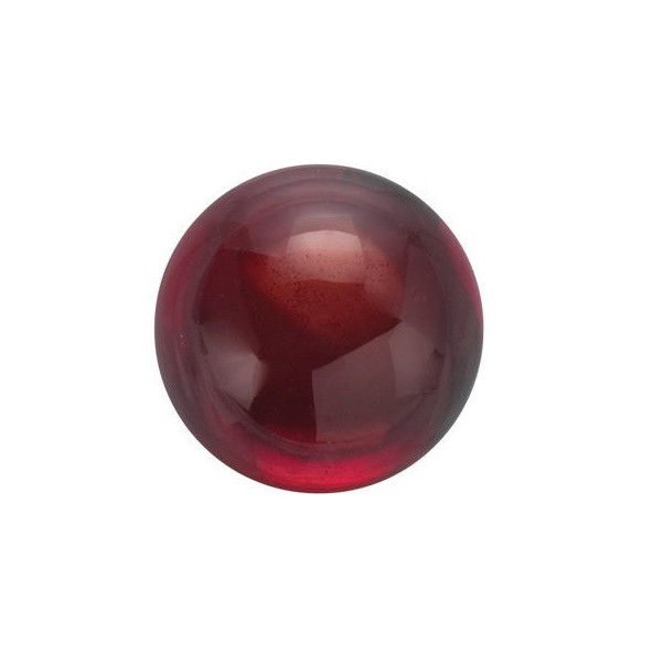 Granát mozambik okrúhly 3,5 mm 0,32ct Kabošon GRRKAAS-3,5