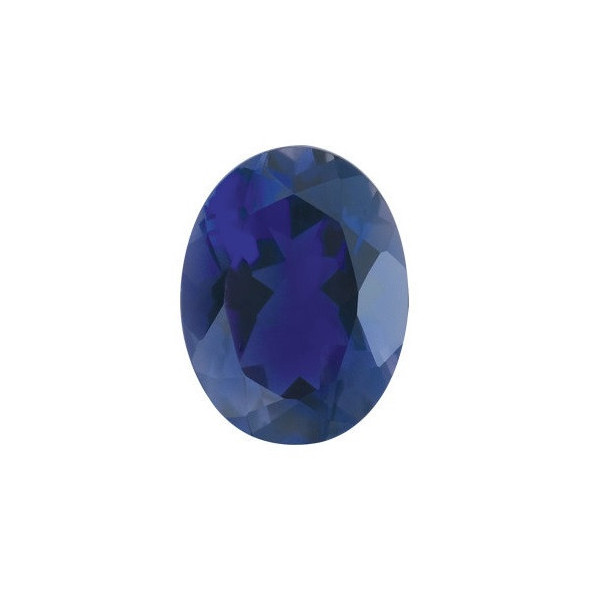 Iolit ovál 8 x 6 mm 1,1ct Fazetovaný IOOFAASP-8