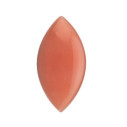 Korál ružový markíz 8 x 4 mm, Standard, Kabošon