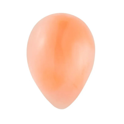 Korál ružový slza 7 x 5 mm 0,83ct Kabošon KOXKSRO-7