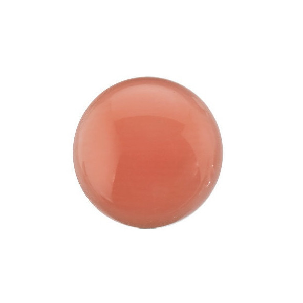 Korál ružový okrúhly 2 mm 0,06ct Kabošon KORKSRO-2