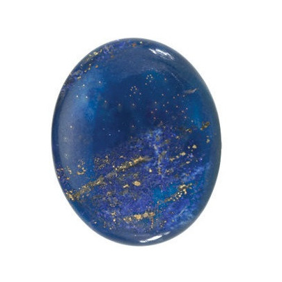 Lapis lazuli ovál 6 x 4 mm 0,44ct Kabošon LLOKSSP-6