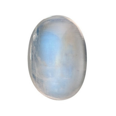 Mesačný kameň adulár dúhový ovál 7 x 5 mm 0,74ct Kabošon ADOKAALB-7