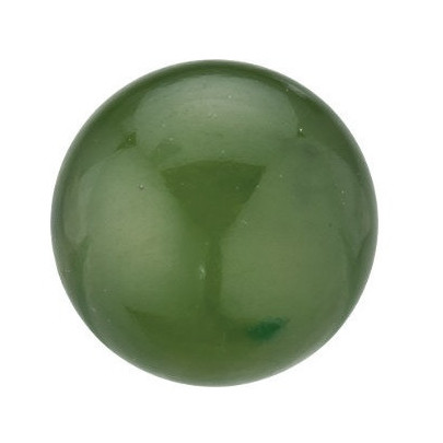 Nefrit okrúhly 3 mm 0,28ct Kabošon NFRKSOL-3