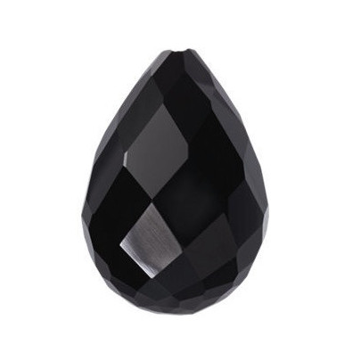 Ónyx briolette 14 x 14 mm Top-Drilled OXYFSJT-14-2