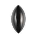 Ónyx markíz 12 x 6 mm, Standard, Kabošon