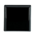 Ónyx štvorec 8 x 8 mm, Standard, Buff Top-Cut