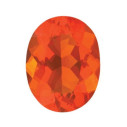 Opál Mexický ohnivý ovál 4 x 3 mm, AA, Fazetovaný