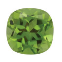 Peridot antický štvorec 5 x 5 mm, AA, Fazetovaný