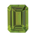 Peridot emerald 7 x 5 mm, AA, Fazetovaný