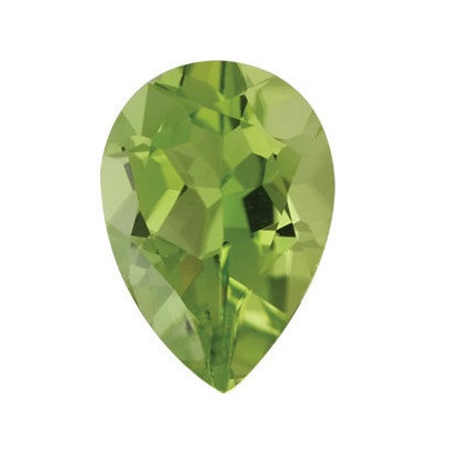 Peridot slza 10 x 7 mm 2,21ct Fazetovaný PEXFAAPE-10