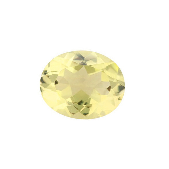 Quartz lemon ovál 10 x 8 mm 2,52ct Fazetovaný KROFAAYL-10