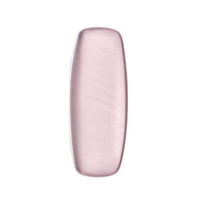 Quartz rose-ruženín antický cushion 25 x 10 mm 12,9ct Kabošon KRUKAARO-25