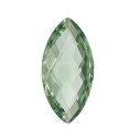 Quartz zelený markíz 28 x 14 mm, AA, Double-sided Checkerboard cut