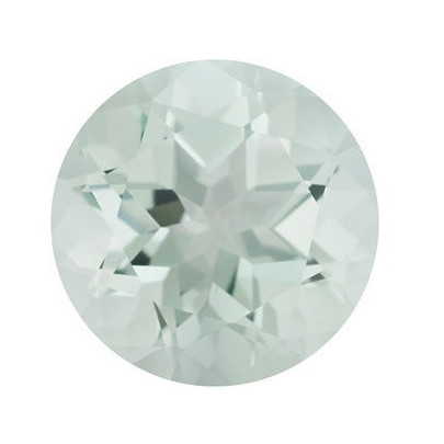 Quartz zelený okrúhly 5,5 mm 0,64ct Fazetovaný KRRFAGR-5,5