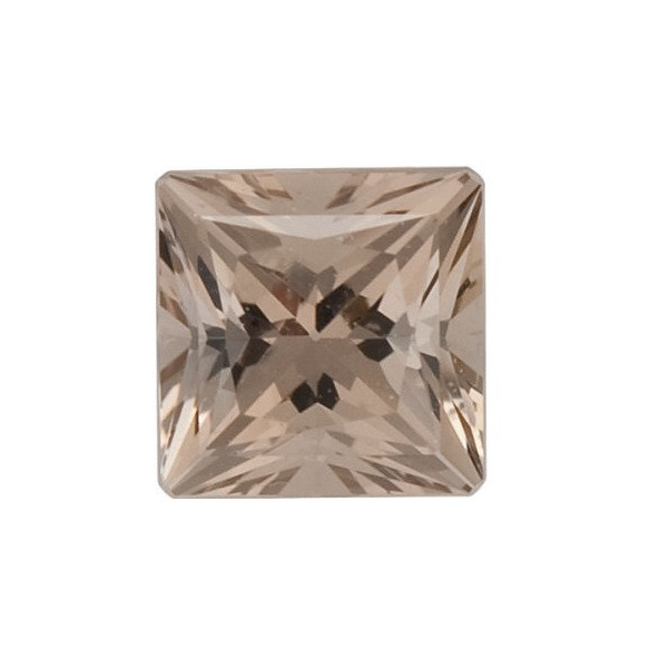 Quartz smoky-záhneda štvorec 3 x 3 mm 0,15ct Princess Machine cut Swarovski KRPWFBR-3