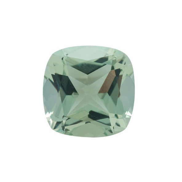 Quartz zelený antický štvorec 8 x 8 mm 1,898ct Fazetovaný KRVFAGR-8