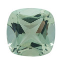 Quartz zelený antický štvorec 12 x 12 mm, A, Fazetovaný