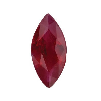 Rubín markíz 4,5 x 2,5 mm 0,17ct Fazetovaný RBMFBRB-4,5