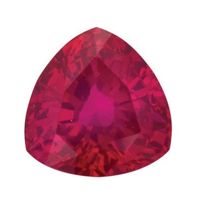 Rubín trillion 3 x 3 mm 0,15ct Fazetovaný RBTFARB-3
