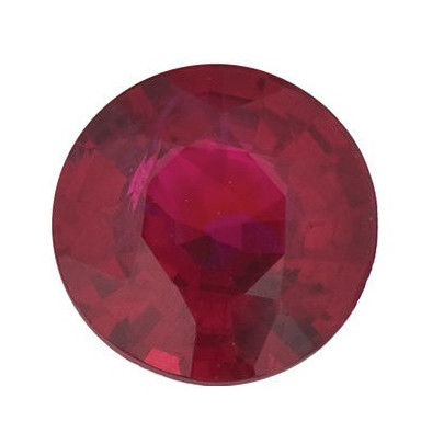 Rubín okrúhly 4,5 mm 0,46ct Fazetovaný RBRFBRB-4,5