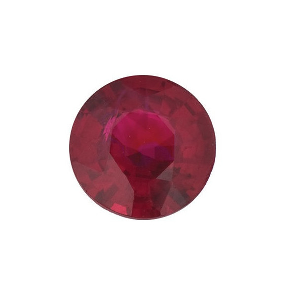 Rubín okrúhly 5 mm 0,66ct Fazetovaný RBRFBRB-5